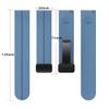 20mm 22mm Strap For Samsung Galaxy watch 4/5 pro/classic/gear s3/active 2 Sport Silicone Magnetic Buckle Huawei GT 2 2e 3 band