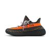adidas Originales Yeezy Boost 350 V2 Resistentes a la abrasión Resistentes a la abrasión Zapatillas casuales de caña baja Unisex Gris Naranja HQ7045(Equipo1271-)