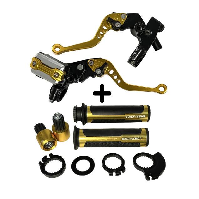 

7/8 Universal Motorcycle Brake Master Cylinder 22MM CNC Hydraulic Clutch Lever Adjustment Brake Clutch Handle for Honda Yamaha