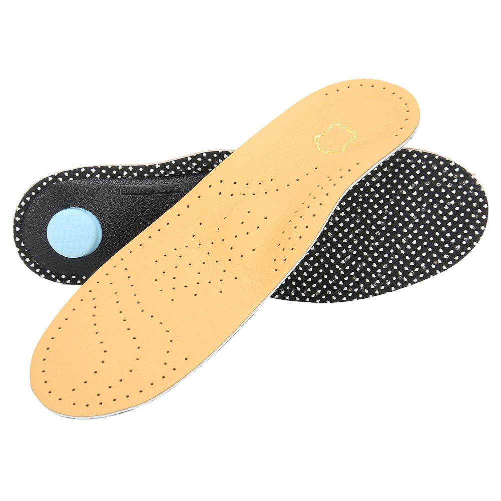 Orthopedic Foot Arch Support Insole Anti Slip Breathable Foot Correction Insole (Yellow)(37-38 )