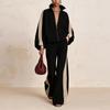 Women's Corduroy Two Piece Set with Color for Fall and Winter