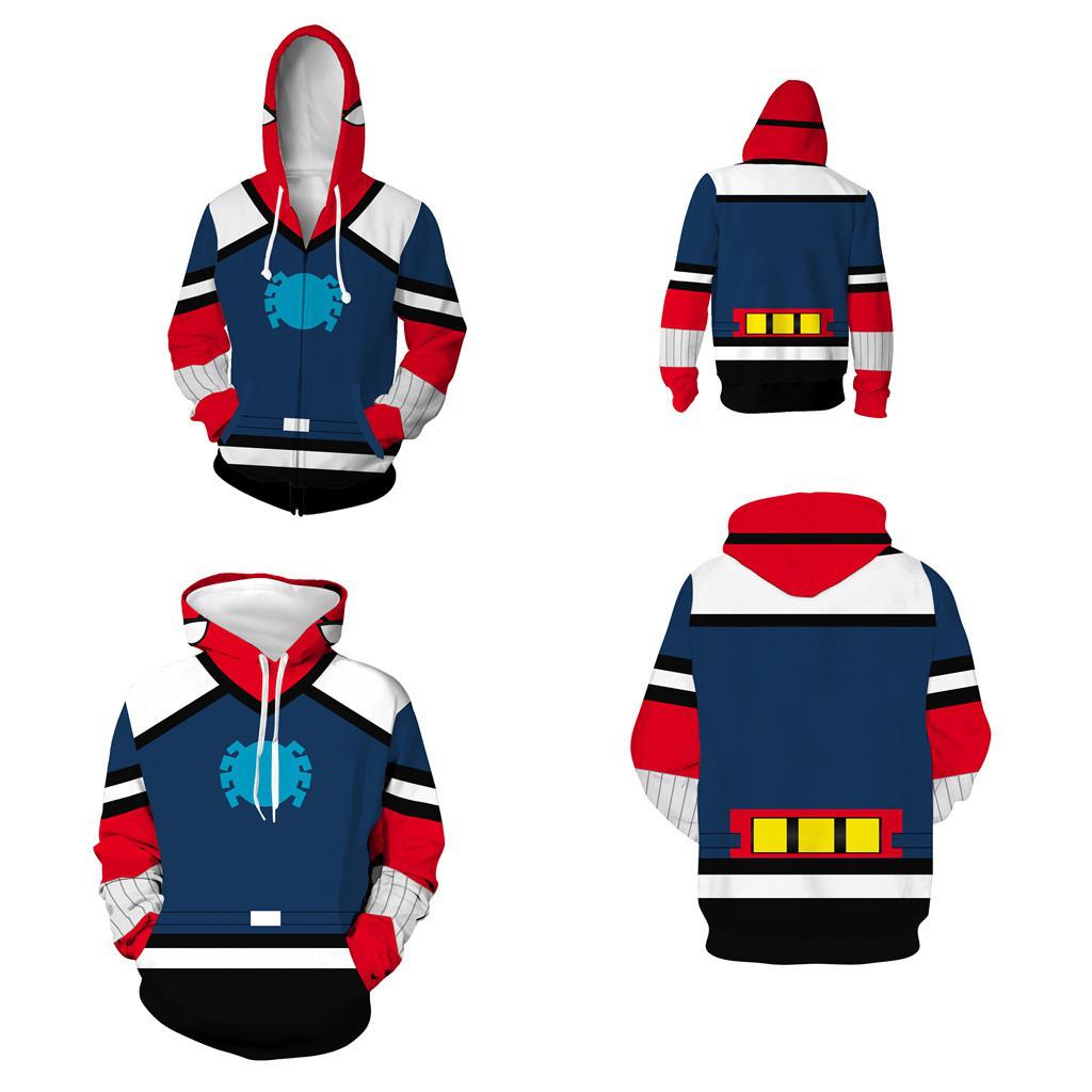 2025 Hero Series Spider 3D Print Men's Pullover Hoodie for Spring & Autumn