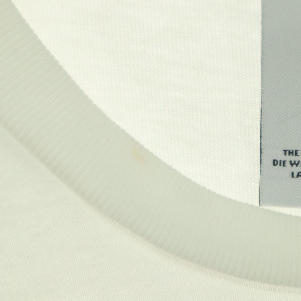 adidas Trefoil logo Short sleeve Round neck T-shirt M white Men's Used