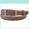 Classic Leather Women Belt With Alloy Buckle For Casual Wear And Stylish Office Look