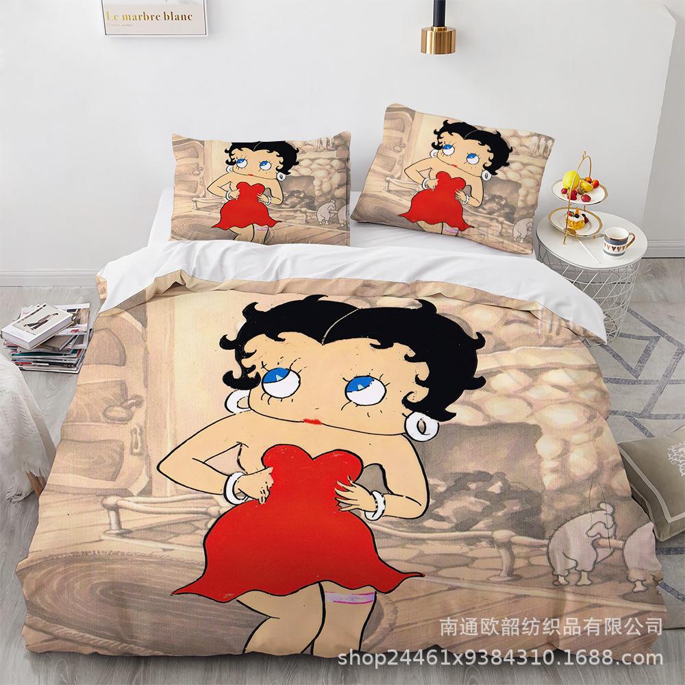 3D Bedding Three-Piece Set Four-Piece Set