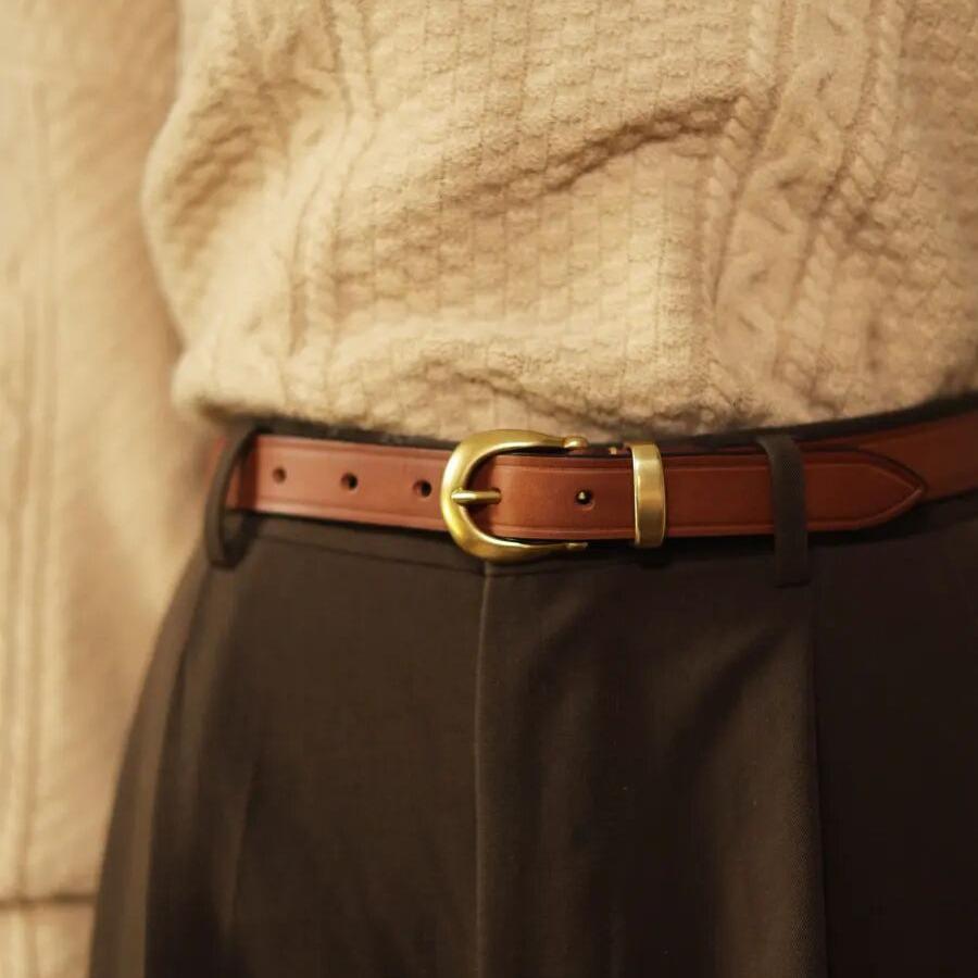 2024 Women's Korean Style Genuine Leather Belt - Trendy, Versatile, Retro Cowhide Denim Waistband
