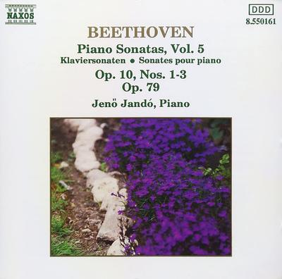 CD JANDÓ - Beethoven: P Sonatas (5) 8550161 Japan ObiClassical Used