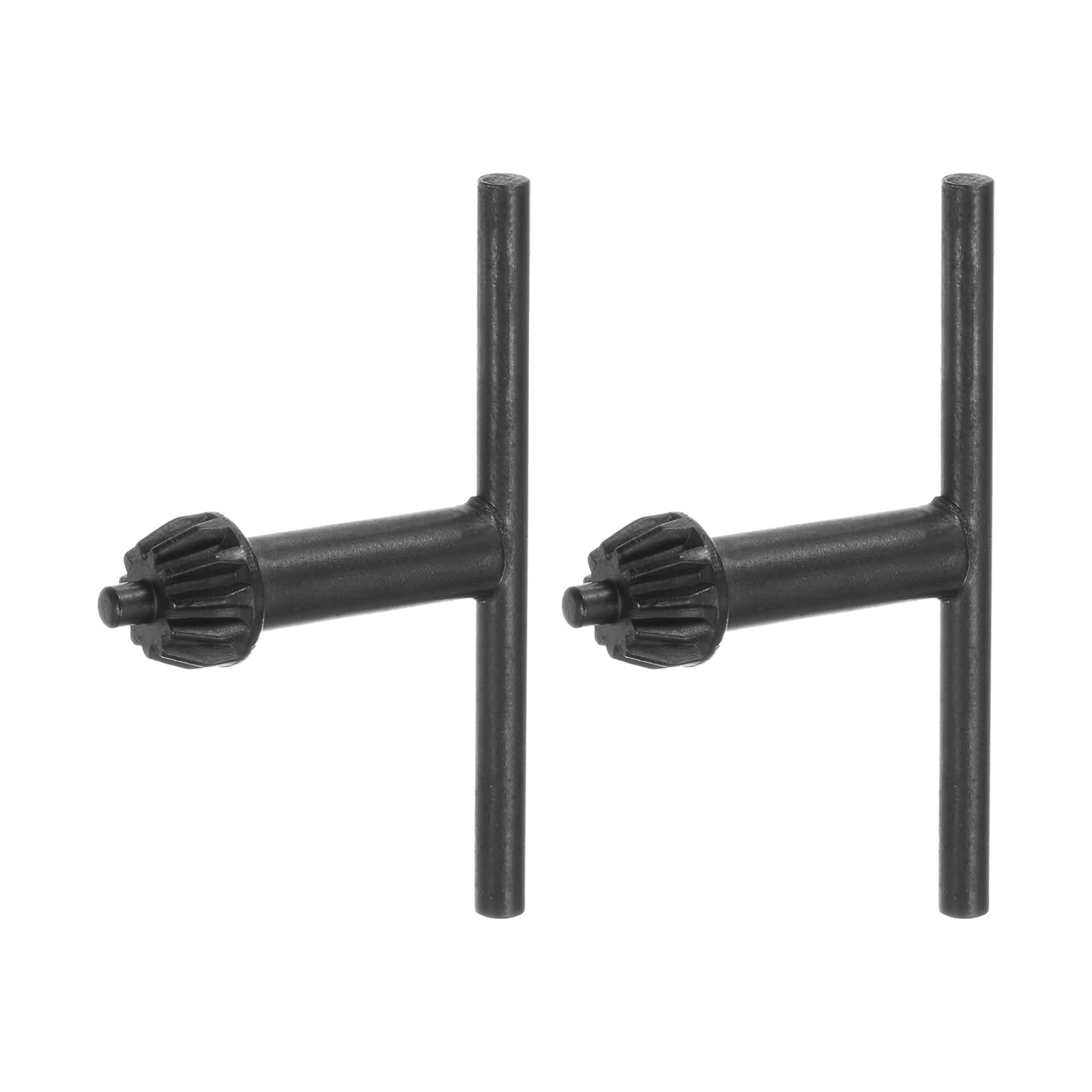 

uxcell Chuck Key 3mm Key 11 Teeth for Drill Chuck Black 2 Pieces 0.3-4mm