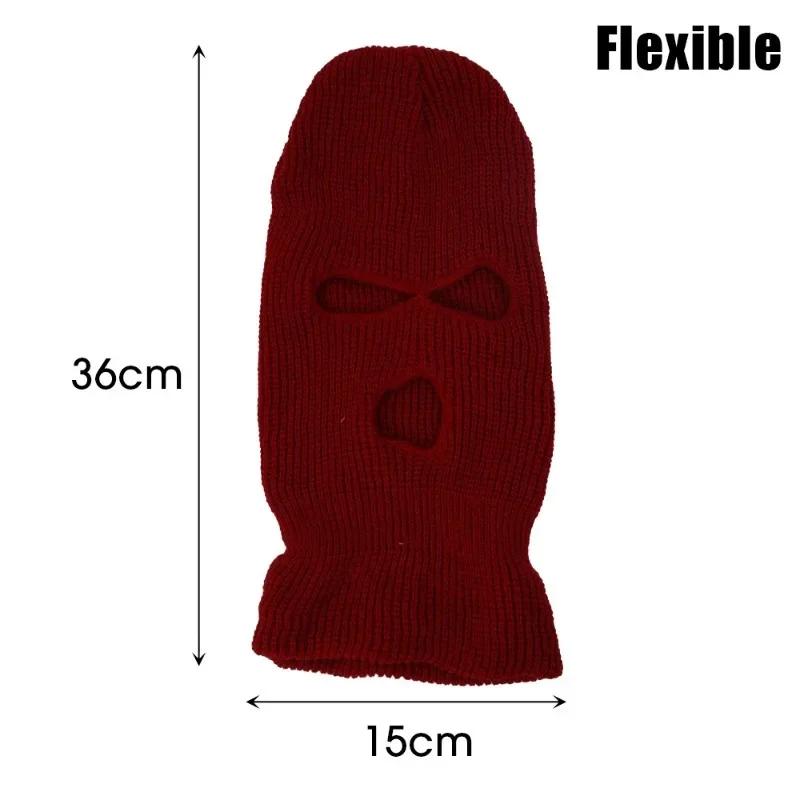 Balaclava Three Hole Headrest Cover Universal Car Seat Decoration Hat Halloween Christmas Funny Car Pranks Gifts Windproof Hood