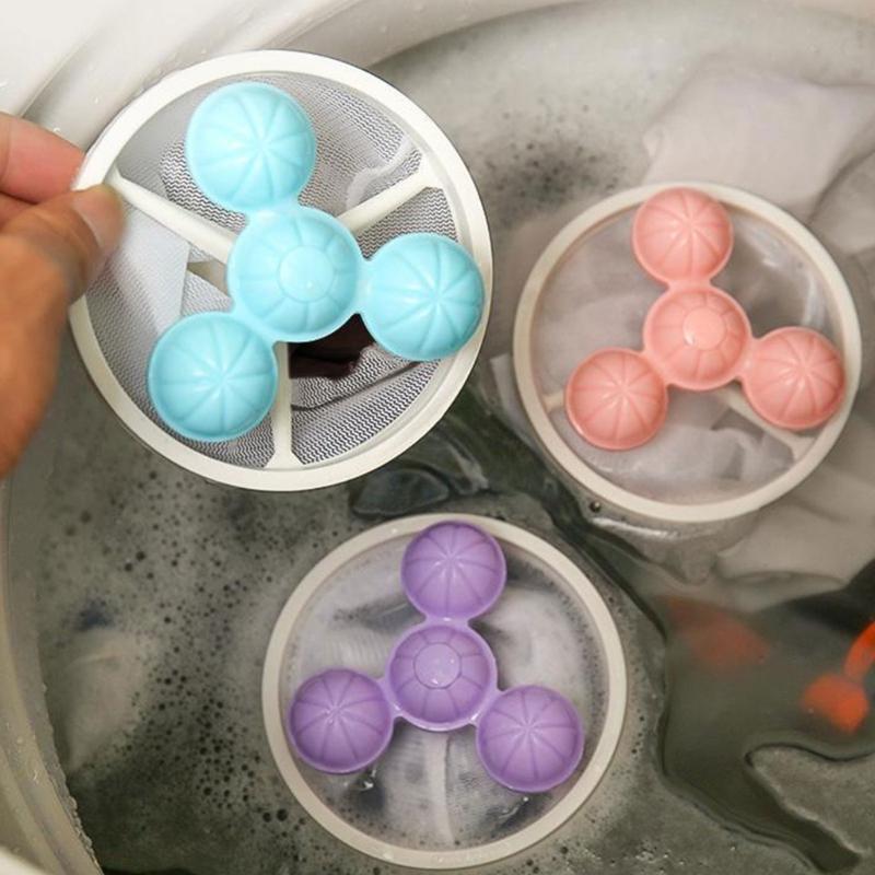 Pack of 4 Filter Bags Pet Hair Remover Hair Filter Bags for Washing Machine Reusable Washing Machine Hair Catcher