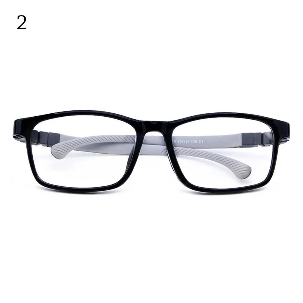 Kids Anti-blue Light Glasses Silicone Children Boys Girls Computer Eyeglasses Ultralight Square Spectacle Transparent Eyewear