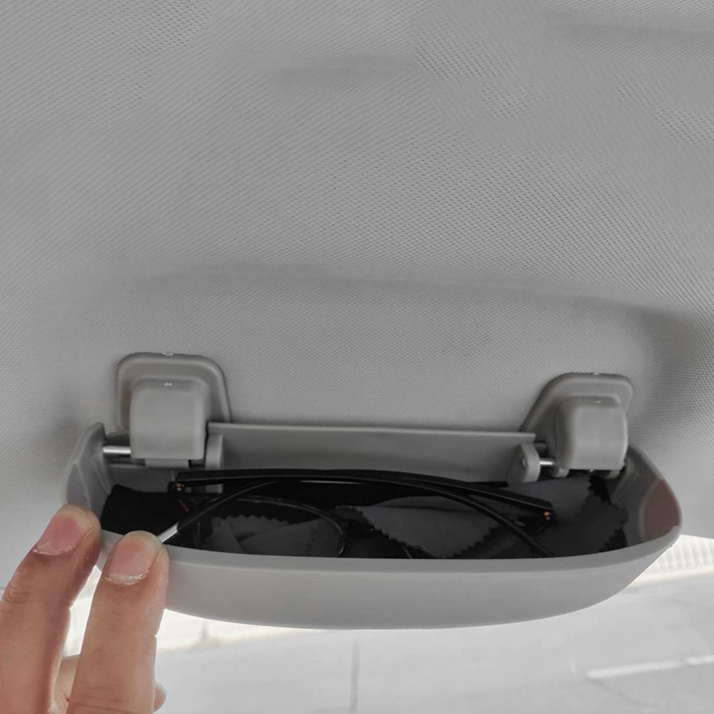 Car Sunglasses Case for Peugeot 206 207 208 2008 307 308 3008 408 4008 508 2005 -2021 Glasses Holder Eyeglasses Storage Box