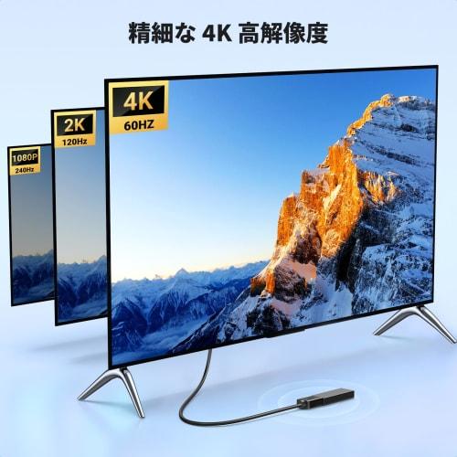 UGREEN HDMI Extension Cable Extension Cord 4K 60Hz 3D Compatible (HDMI Male-Female) Compatible with PS4/PS3 Fire TV Stick, HDTV, PC, Switch, Etc. High