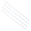 4Pcs Metal Shower Curtain Rod Adjustable Extendable Tension Rod Bathroom Shower Bar Corner Curtain Holder Easy Install No Damage