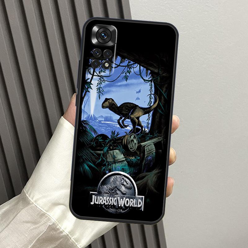 Jurassic Park Dinosaur World Case For Xiaomi Redmi Note 13 Pro 14 12 11 10 15 Pro Plus Redmi 14C 13C 15C 10C 12C 15 Funda