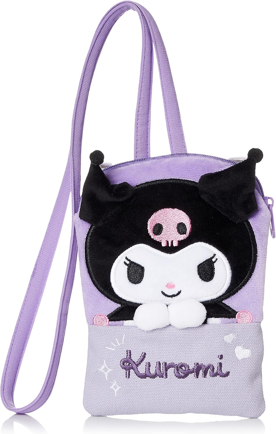 

Marushin Mascot Pocket School 3065014800 Pouch, Kuromi, Pop-Up Kuromi, Character, Kindergarten/Preschool/Elementary Supplies, Girl s,