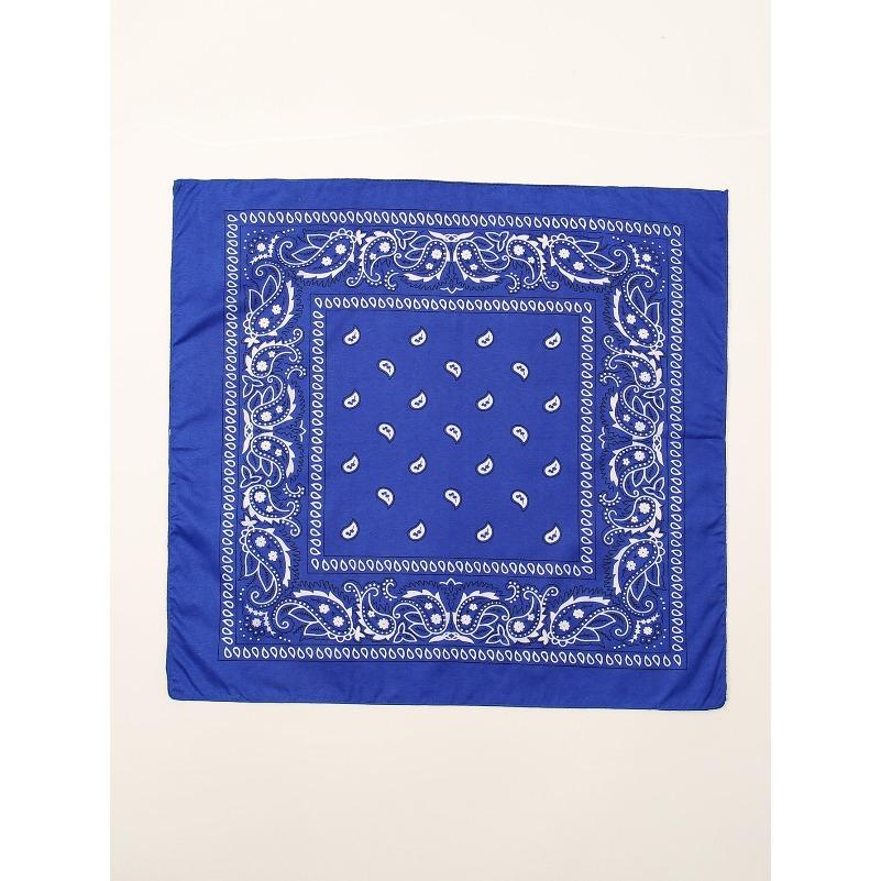 54cm*54cm Fashion Cotton Hip Hop Head Scarf Paisley Square Scarves Headwear Bandanna Hair Band Neck Wrist Wrap Band Accessories