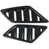 Carbon Fiber Dashboard Upper Side Air Vent Cover Trim Accessories for Mitsubishi Outlander 2022-2026