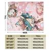 Witch Hat Atelier Warm Blanket Picnic Plush Throw Blanket Funny Bedroom Flannel Bedspread Sofa Bed Cover