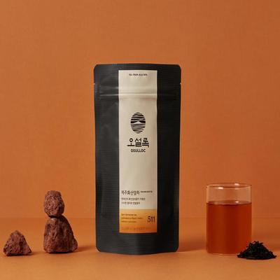 Korean Traditional Tea, Osulloc Jeju Volcanic Rock Semifermented Tea (Leaf Tea) 30g