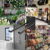 Tool Storage System Hooks Wall Holder Garage Storage Multi-Purposes Garden Tool Organizer For Warehouse Garage Wall Hook