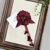 Multi-Layer 3D Petal Tassel Applique Flower DIY Craft Embellishment  Hair Accessories