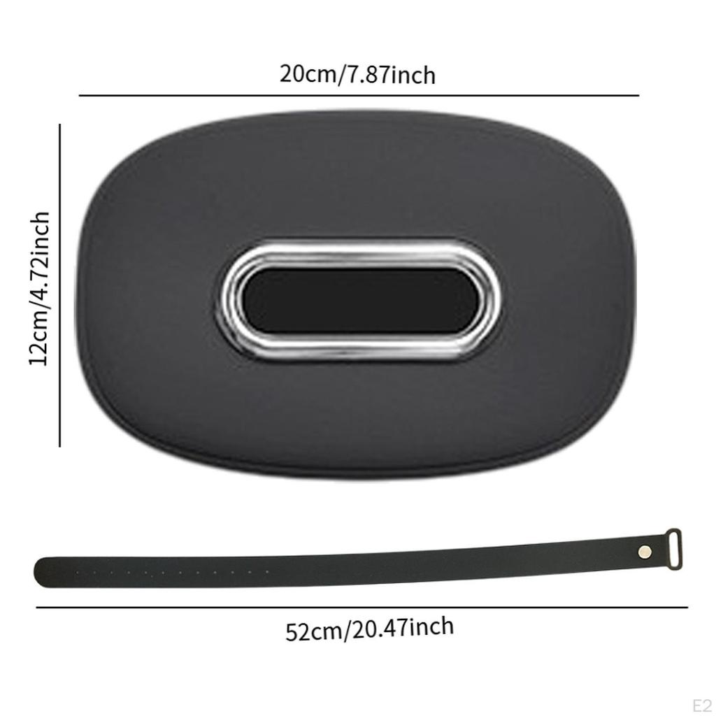 Car Tissue Holder Backseat Box Automotive Interior Accessory Easy Installation Premium