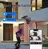 V380 Solar 4G HD Three-Lens Outdoor Camera with Night Vision and WiFi for Orchard Monitoring