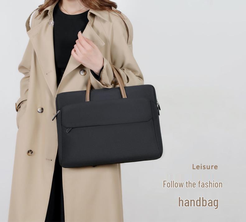2025 Women's Laptop Handbag - 14 To 16 Inch Large Capacity Briefcase with Print