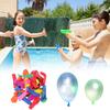 111pcs Summer Multicolor Filling Water Latex Balloons Funny Outdoor Child Toys