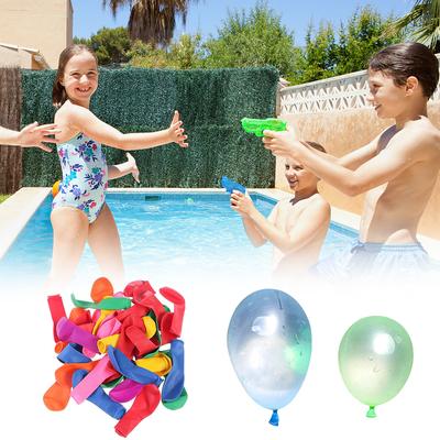 111pcs Summer Multicolor Filling Water Latex Balloons Funny Outdoor Child Toys