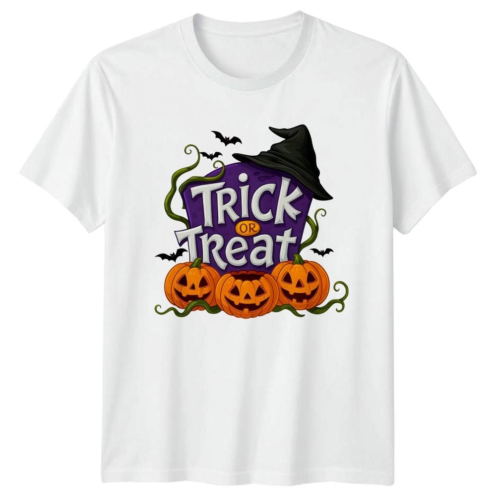 Trick Or Treat TShirt Halloween Trick Or Treat Halloween Gift For Him And Her S
