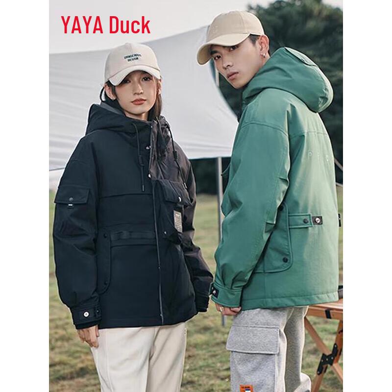 YAYA YE2B026767P Couple s Hooded Down Jacket 2XL