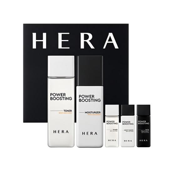 HERA Power Boosting Special 2-Piece Set with 3 Sample Treatments Hydrating & Revitalizing Skincare 1 Set