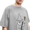 Men Women's Fantasy Pizza Wizzard Shirt Merch Funny Pizzas Lover Pure Cotton T-shirt Clothing Graphic Print Tees Summer