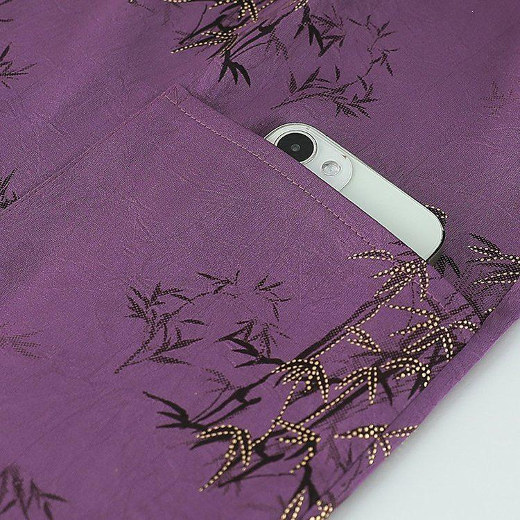 2026 Chinese Style Spring/Summer Three-Quarter Sleeve Outfit for Elderly Women