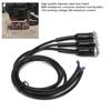 Motorcycle Handlebar Switch LED ON OFF Button IP65 Waterproof for Headlight Horn Turn Signal