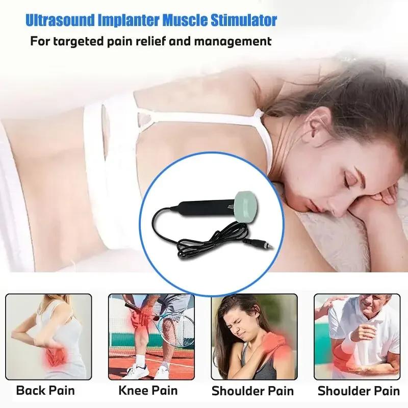 Intelligent Electromagnetic Pulse System with TENS EMS Ultrasonic Technology Portable Wellness Device for Shoulder Knee Support