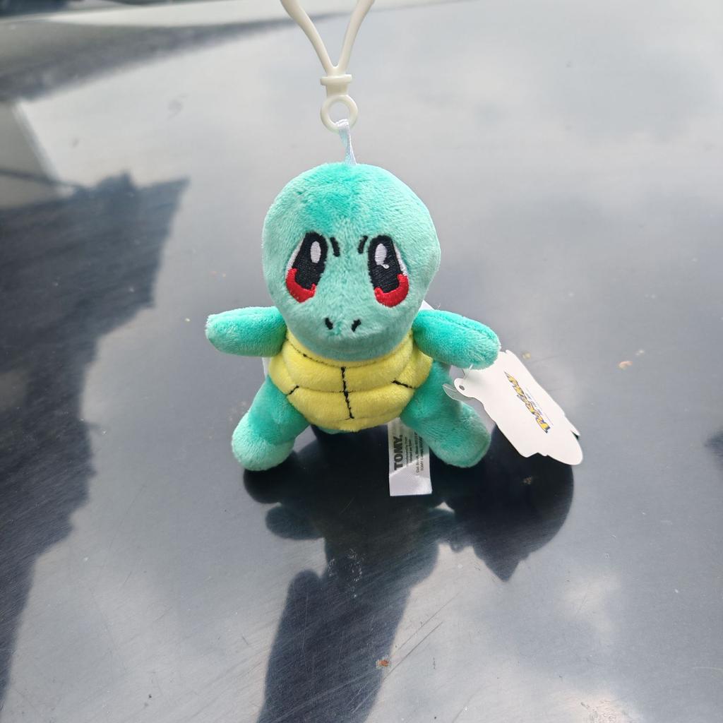 Squirtle Charmander Pikachus Bulbasaur Psyduck Plush Doll 12cm Pendant Stuffed Pendant Keychain Plush Gift Toy