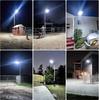 5000W Solar Street Light, IP66 Waterproof, 6500K Dusk to Dawn, LED Motion Sensor Flood Light with Remote Control for Outdoor Yar