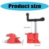 Antislip Heavy Duty Ergonomic Design Woodworking Pipe Clamps for Precise Gluing and Craft Projects DIY Professional Use