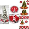 Soft And Comfy 80cm Holiday Tree Skirt Featuring Santa Claus And Reindeer