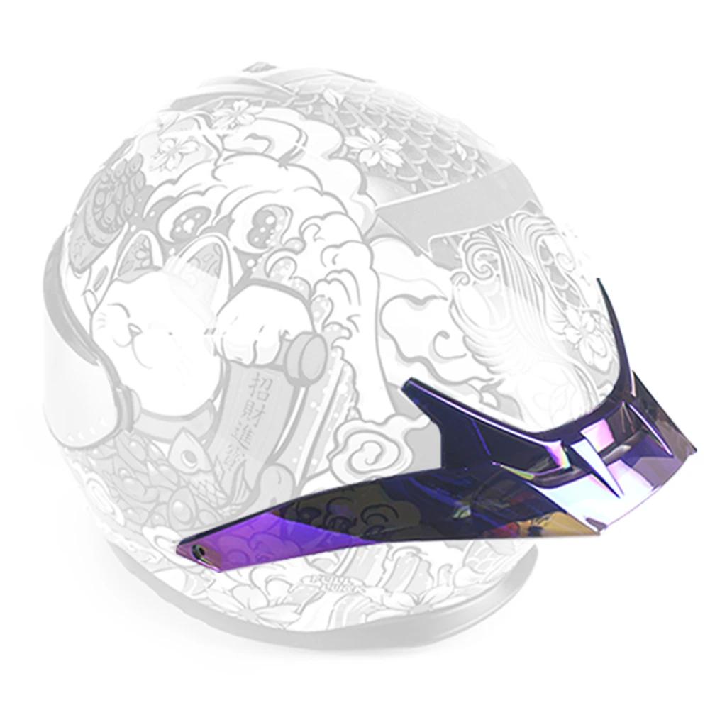 Motorcycle Helmet Spoiler Rear Wing Air Duct Aerodynamic Racing for R50S R50S Pro Attachment Motorcycle Helmet Accessories