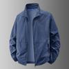 Popular Men's Two Open Sunscreen Clothing Summer Light and Breathable Men's Skin Clothing Men's Stand-Up Collar Outdoor Jacket