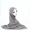 Fashion Strechy Cotton Jersey Hijab For Women Muslim Scarf Plain Long Shawls Islamic Turban Headbands Foulard New Headscarf Wrap