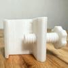 3D Printed Desk Clamp Cable Organizer Cord Holder with Multiple Slots Sturdy Wire