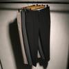 Non-ironing Pendant Slim-fitting Nine-point Trousers Men's Spring and Summer Business Small Trousers Casual Commuter Trousers Anti-wrinkle Suit Trous