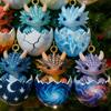 2D Acrylic Dragon Hanging Decoration Flat Cartoon Flying Dragon Egg Christmas Tree Hanging Ornament Indoor Home Holiday Party Pendant