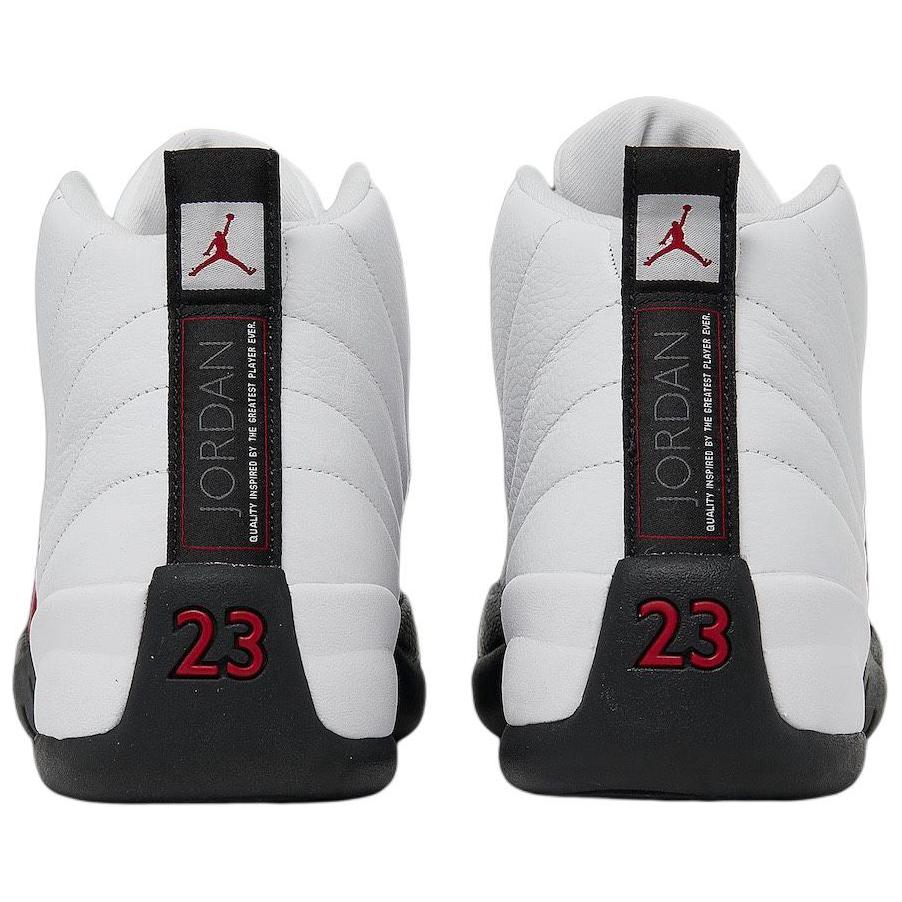 Adidași pentru bărbați Air Jordan 12 Retro Taxi Flip Alb Gimnastic-Roșu Negru CT8013-162