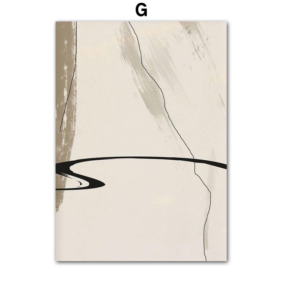 Modern Abstract Line Body Face Vase Minimalism Living Room Decor Posters And Prints Wall Art Canvas Painting Home Wall Pictures